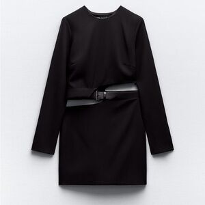 NWT Zara limited edition edgy dress. Size L.